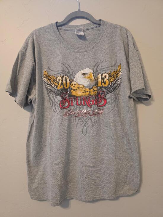 Sturgis Other - Sturgis Black Hills Rally Shirt 2013 Biker Graphic Tee Y2K Grunge L